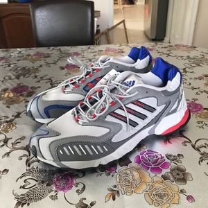 Adidas Torsion TRDC Gray Running Trail Shoes Sz 12